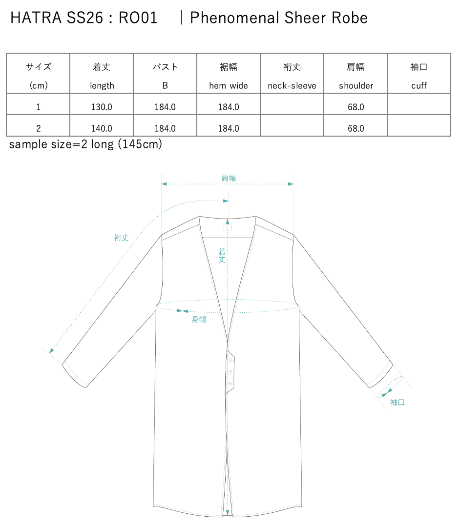 [PRE] Phenomenal Sheer Robe / black
