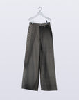 Mirage Bleach Slash Denim / black