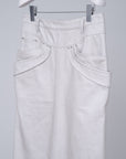 Refrain Denim Skirt / grey - Image 2