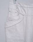 Refrain Denim Skirt / grey - Image 3