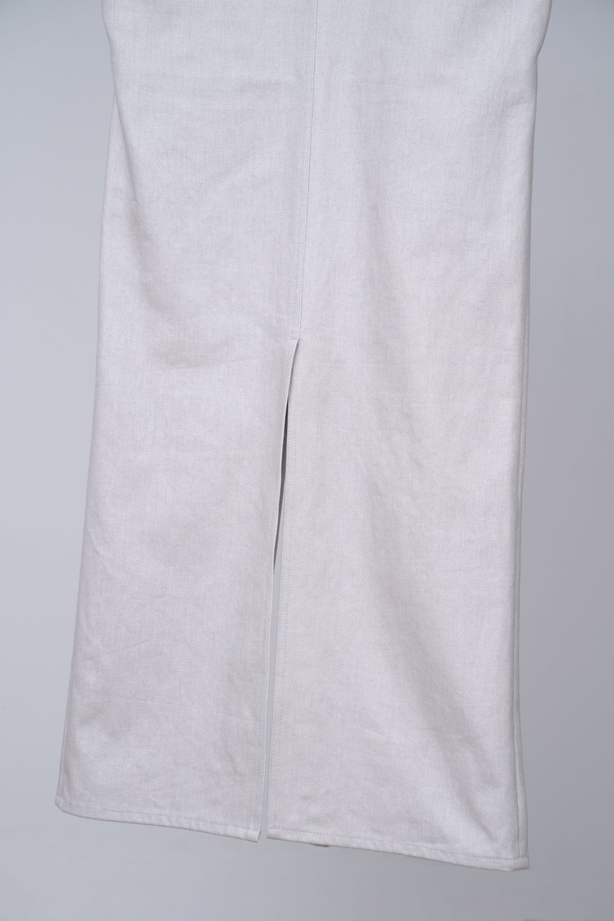 Refrain Denim Skirt / grey - Image 4