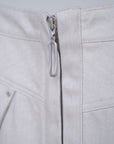 Refrain Denim Skirt / grey - Image 6