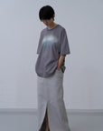 Refrain Denim Skirt / grey - Image 8