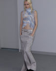 Refrain Denim Skirt / grey - Image 10
