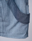 Mirage Bleach Mini Skirt / navy - Image 4