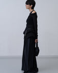 Hak Pleats Pants U / black - Image 7