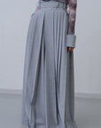 Hak Pleats Pants U / grey - Image 8
