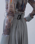 Hak Pleats Pants U / grey - Image 9