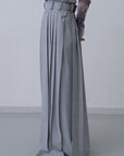 Hak Pleats Pants U / grey - Image 10