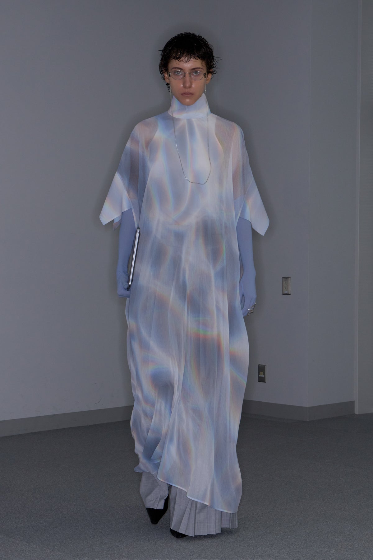 Hak Pleats Pants U / grey - Image 11