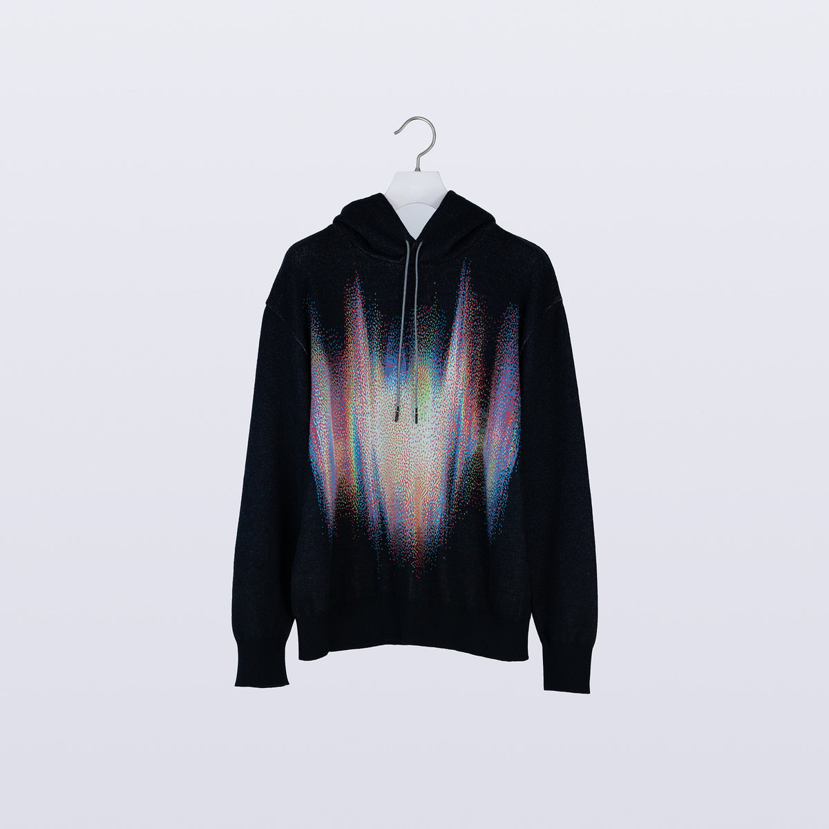 Phos Knit Hoodie / black