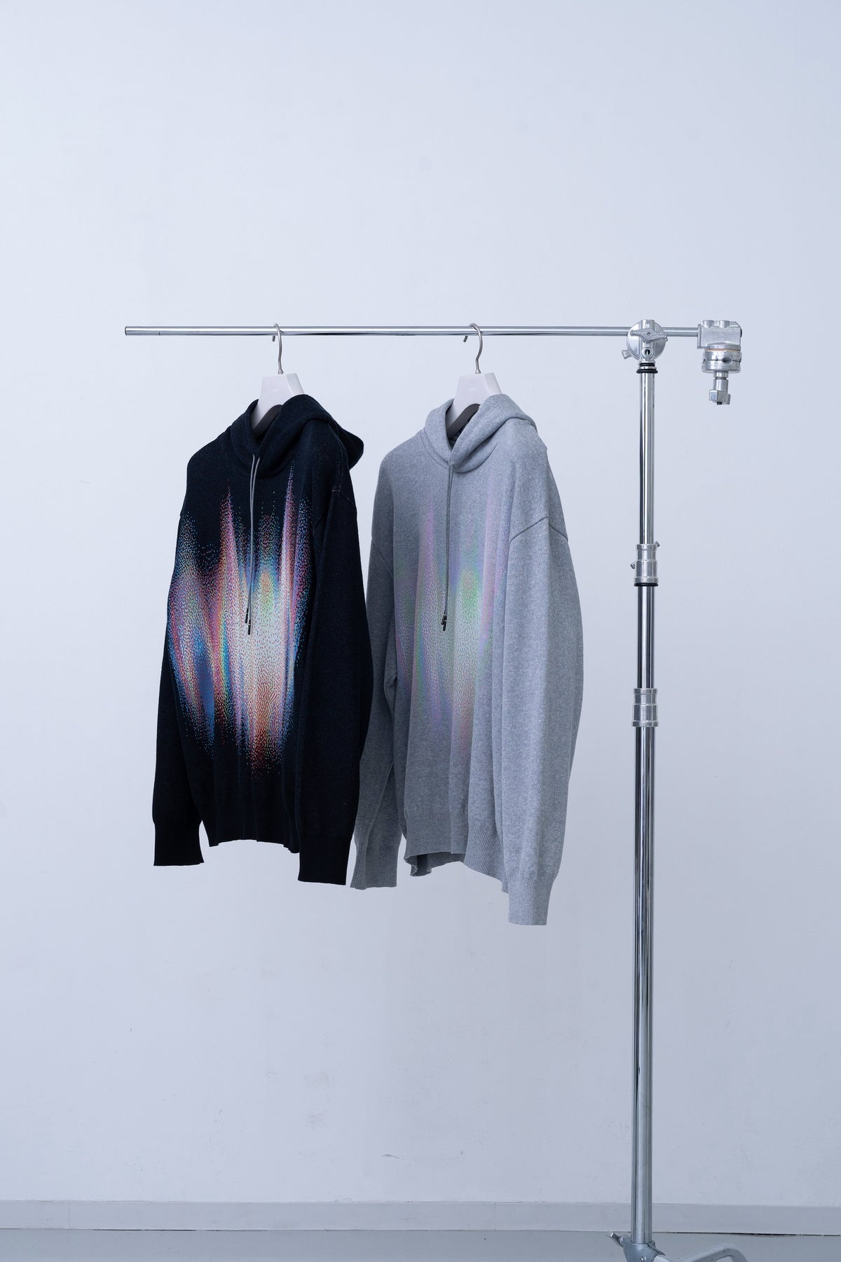 Phos Knit Hoodie / black - Image 2