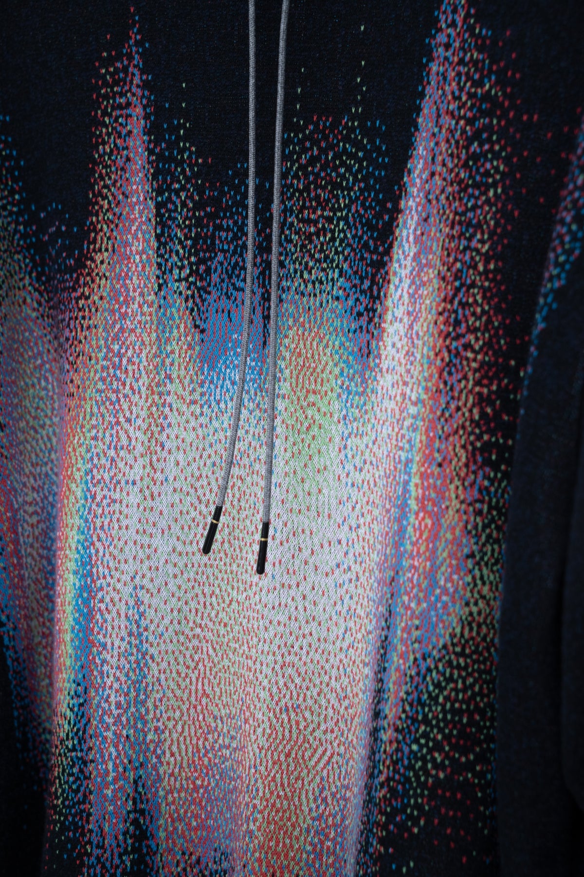 Phos Knit Hoodie / black - Image 6
