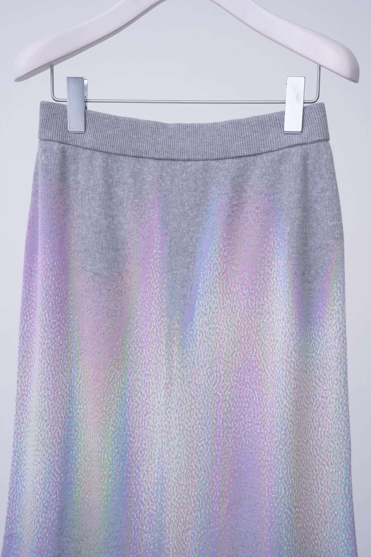 Phos Knit Skirt / grey - Image 3