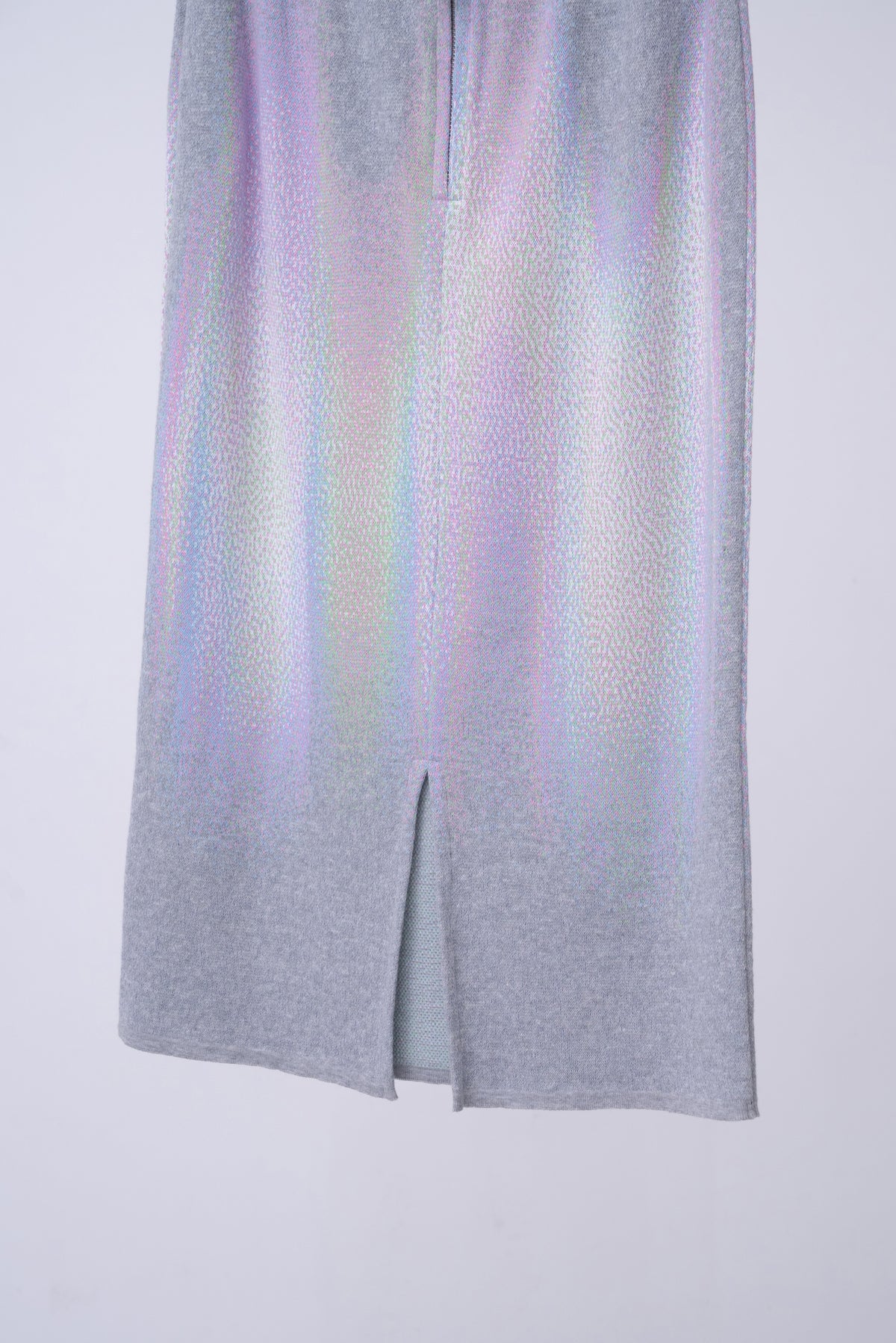 Phos Knit Skirt / grey - Image 4