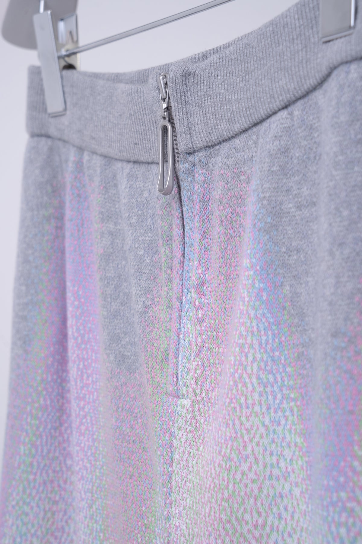 Phos Knit Skirt / grey - Image 5