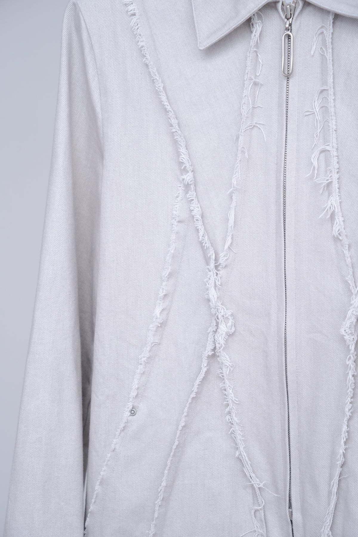 Winker Denim Jacket / grey - Image 5