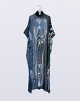 Phenomenal Sheer Robe / oil-black