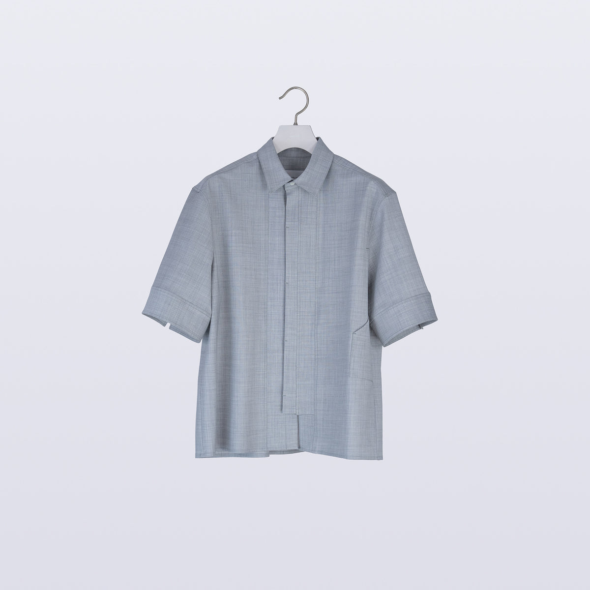 Tri Front Shirt / grey