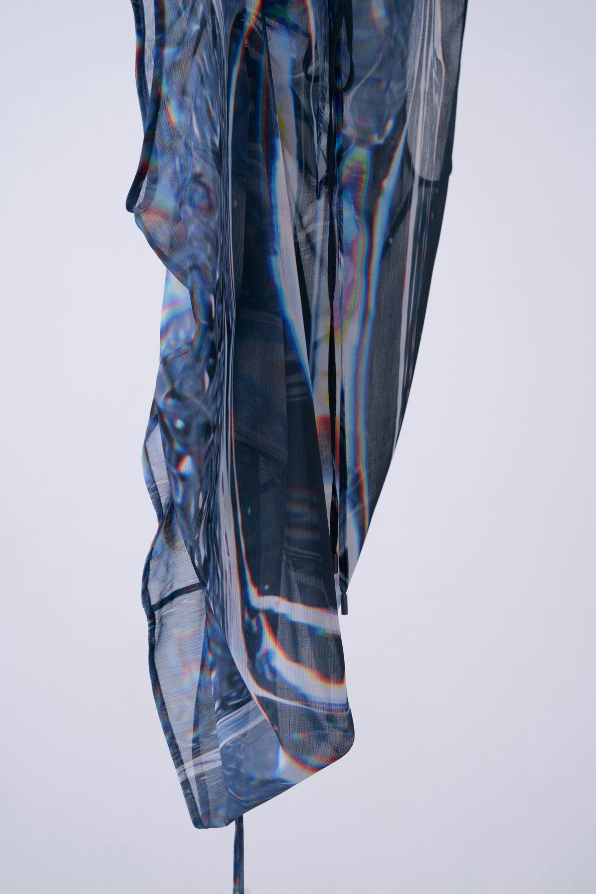 Phenomenal Sheer Blouse / oil-black - Image 5