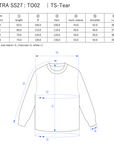 TS-Tear / white - Size chart