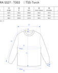 TSS-Torch / black - Size chart