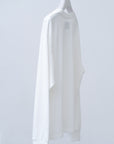 Winker Embroidery Sweat Shirt / white - Image 2