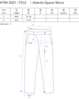 Atlantis Spacer Micro / black - Size chart