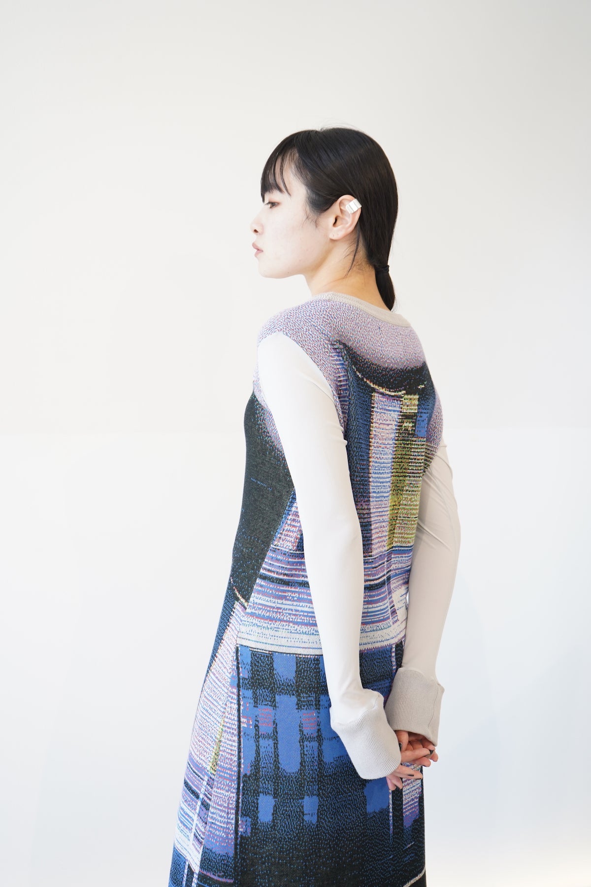Pixel Tear Robe / blue tear – HATRA OFFICIAL