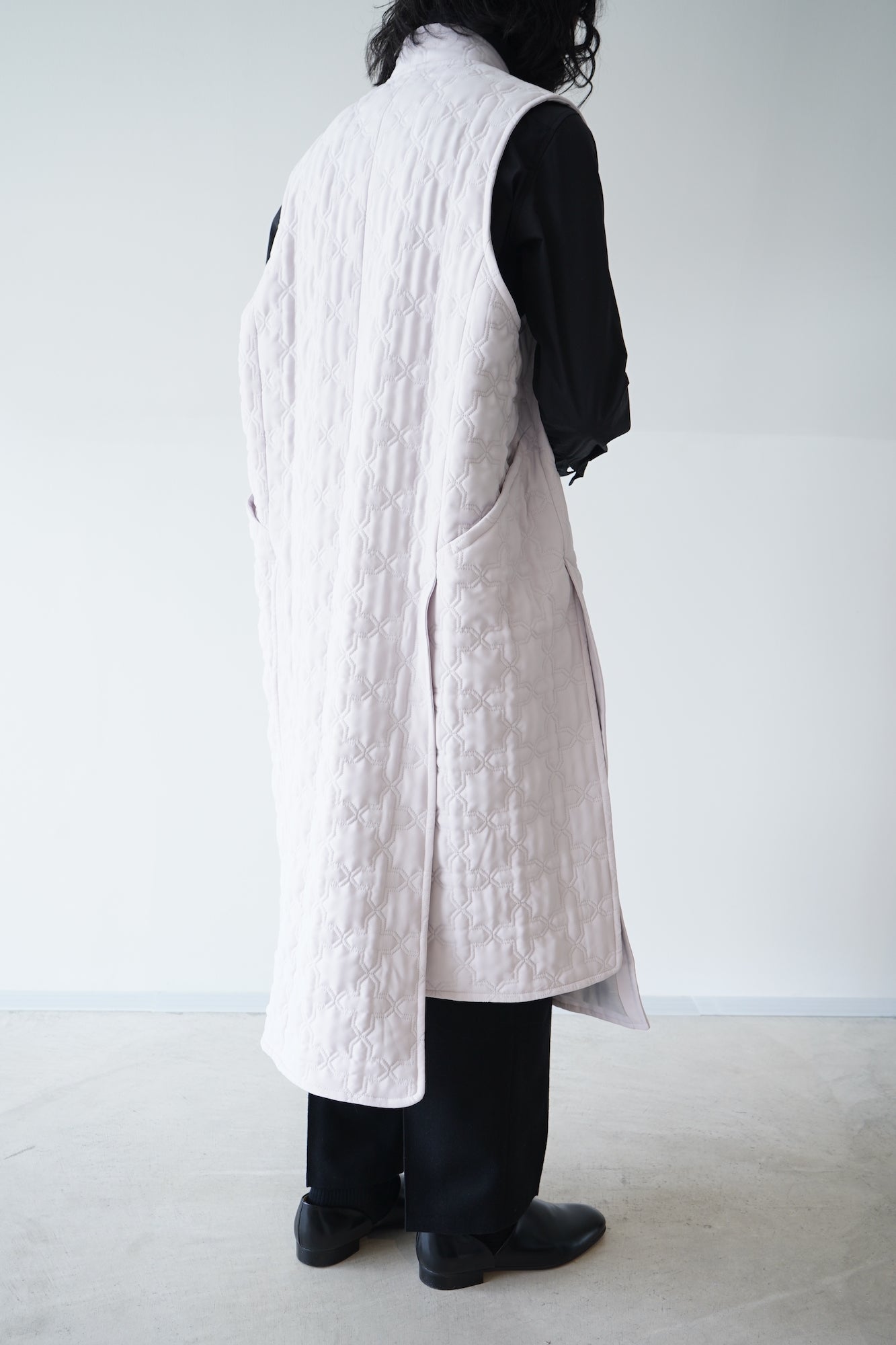 Octa Quilt NS Gown / grey