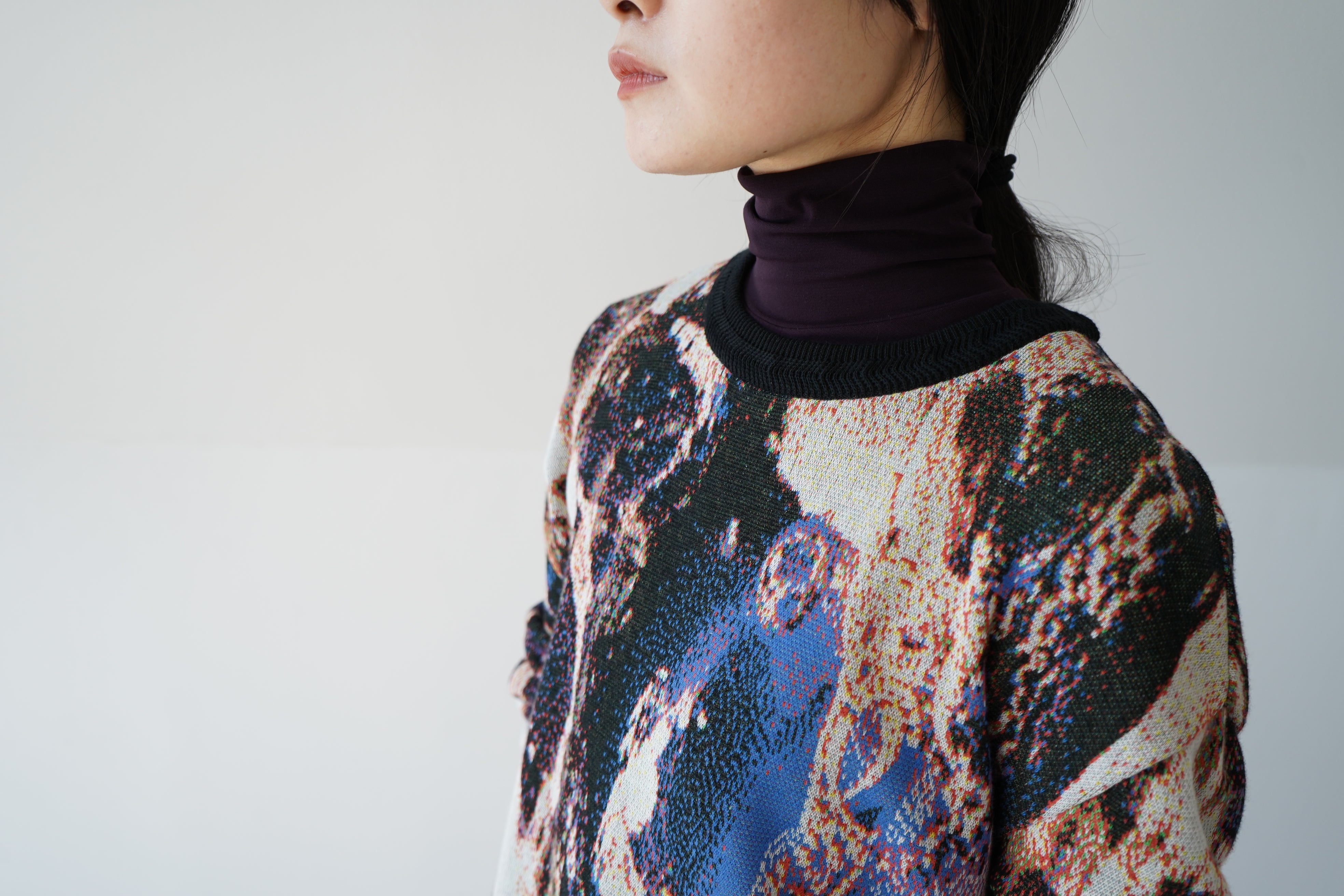 Ink Scape Sweater / atmosphere