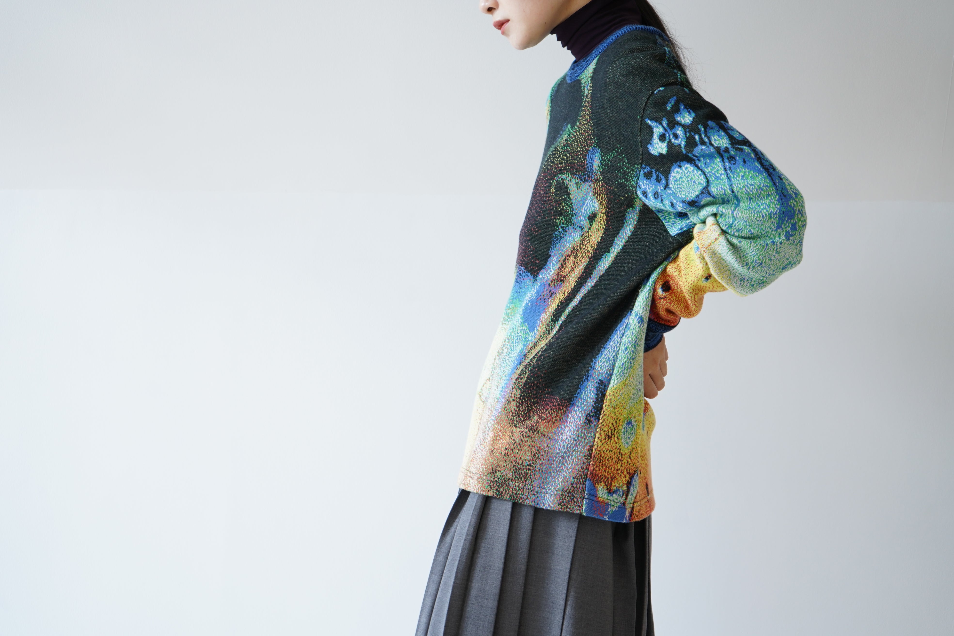 Ink Scape Sweater / magma – HATRA OFFICIAL