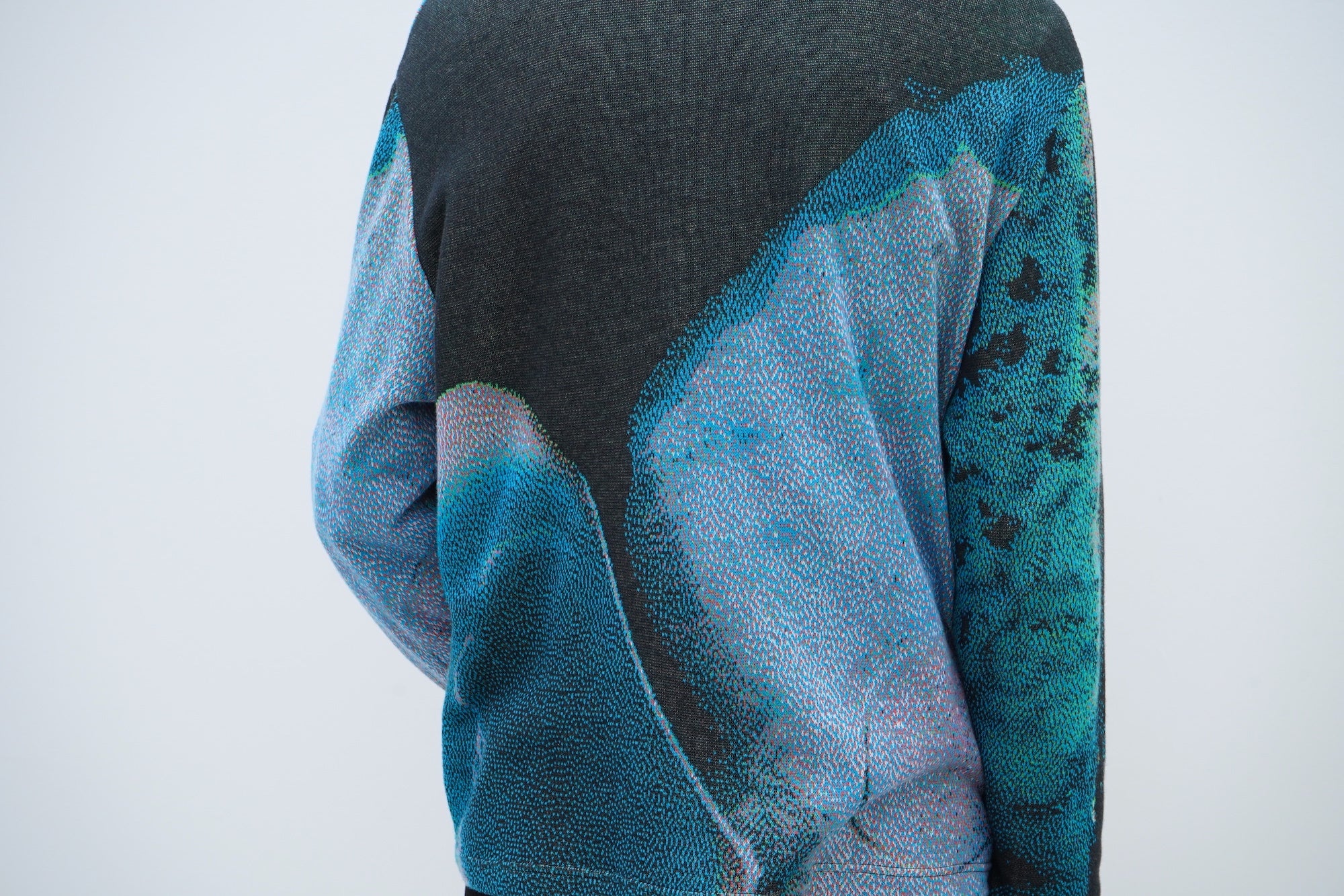 Ink Scape Sweater / cenote – HATRA OFFICIAL