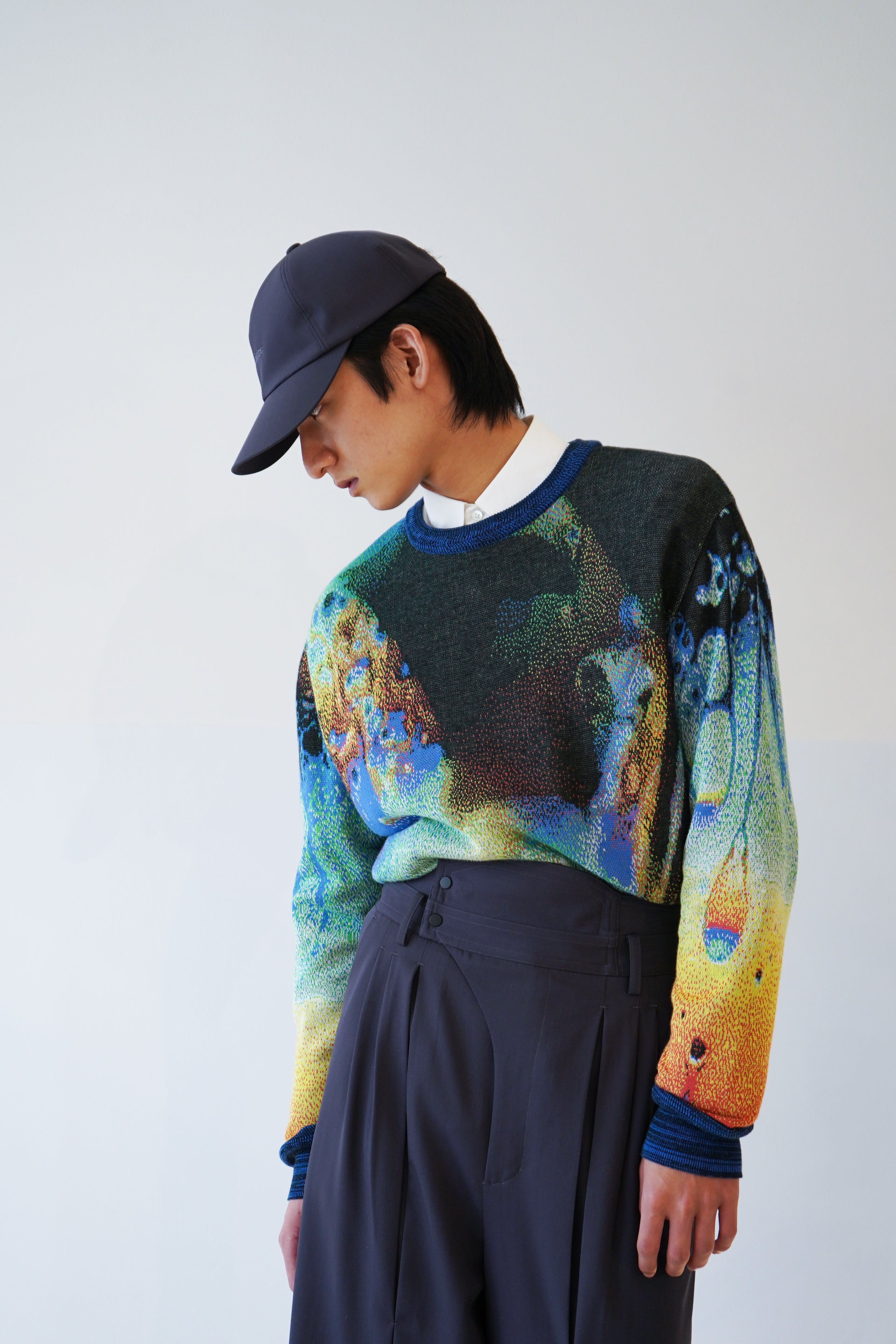 Ink Scape Sweater / magma – HATRA OFFICIAL