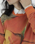 Syn Feather Sweater / STRELITZIA