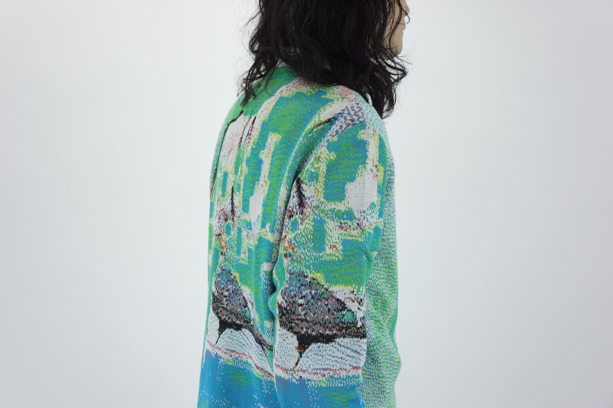 Syn Feather Sweater / PARROT