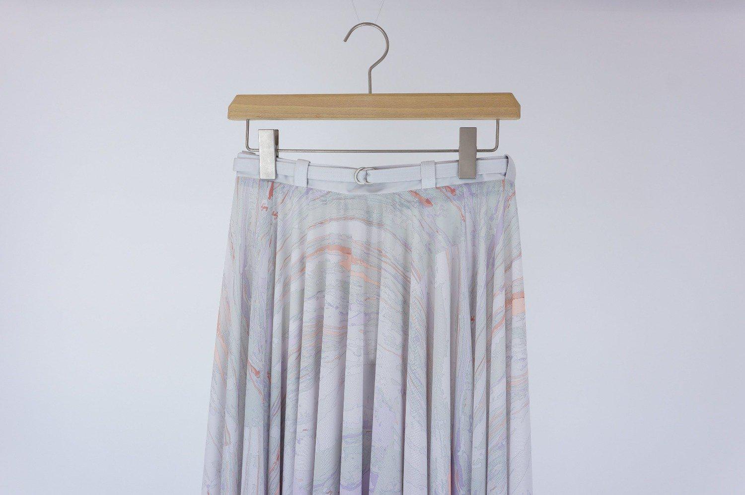 Surface Sway Skirt / BEIGE
